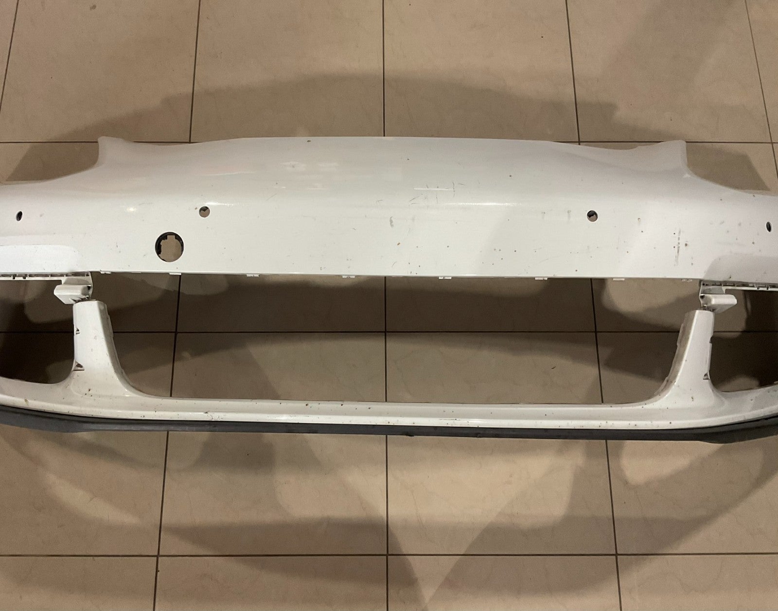 Front Bumper Cover White 2017-2019 Porsche Panamera 971+807+541 OEM