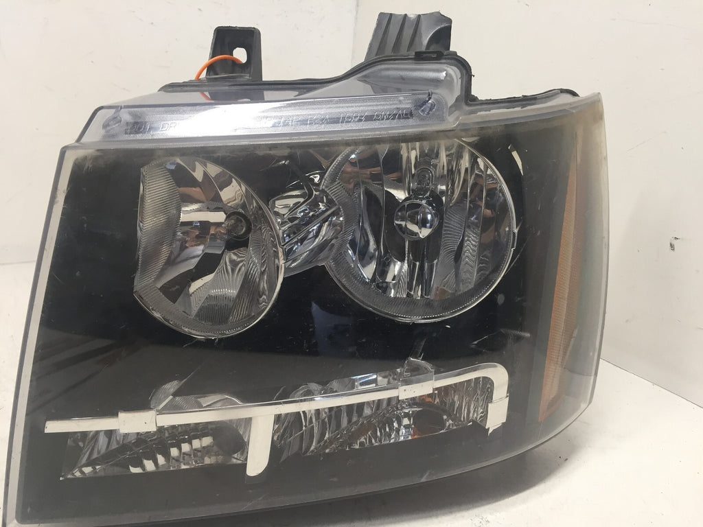 Headlight Damaged Headlamp Driver LH Chevy Suburban 1500 Avalanche 07-14 OEM