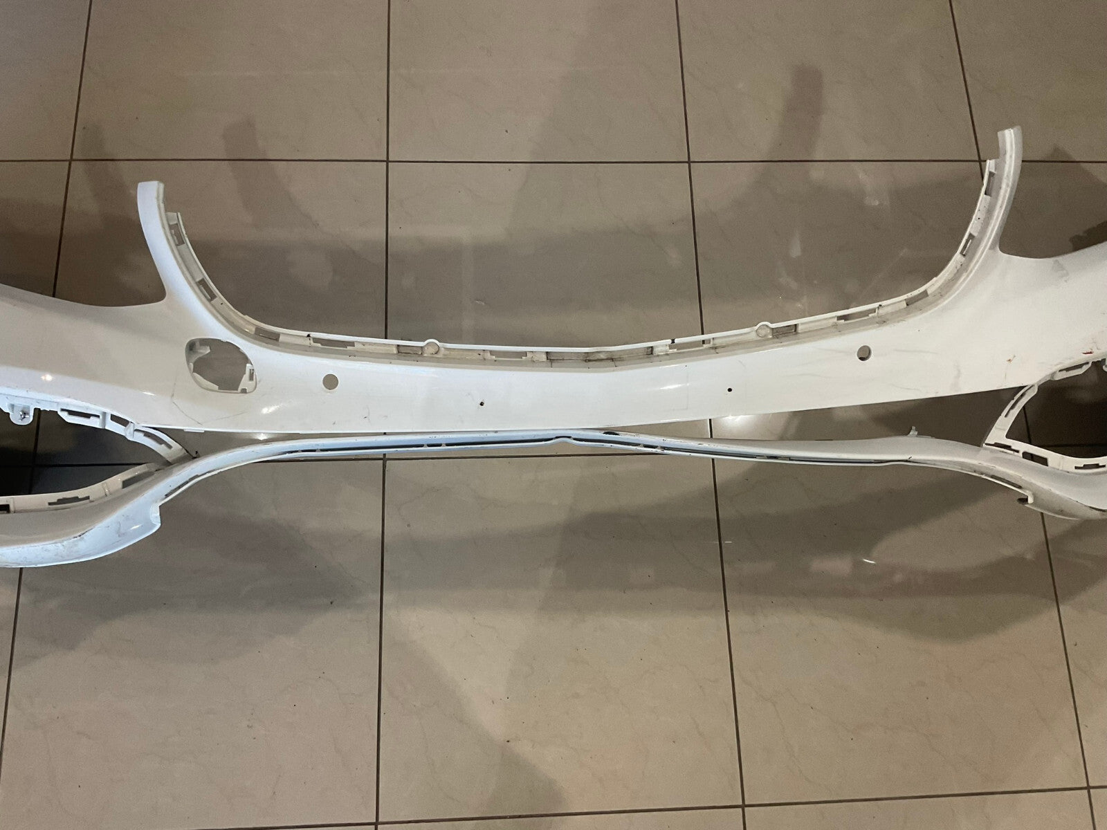 Front Bumper Cover White 14-17 Mercedes W207 E550 E350 E400 Sport AMG CAPA
