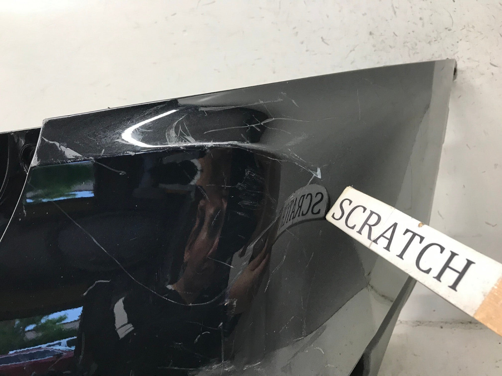 Rear Bumper Cover Black Nissan Rogue S/SL/SV/SV Hyb 2017 2018 85022-6FL0H OEM