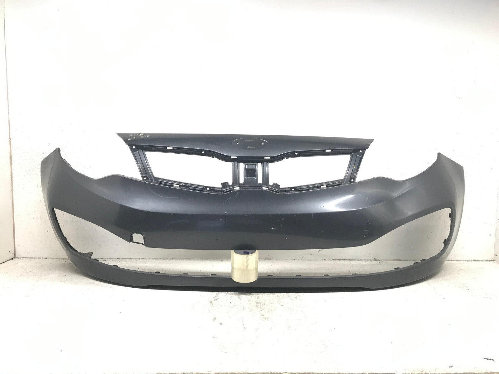Front Bumper Cover Gray 2012-2015 Kia Rio Sedan LX SX EX 86511-1W000 OEM