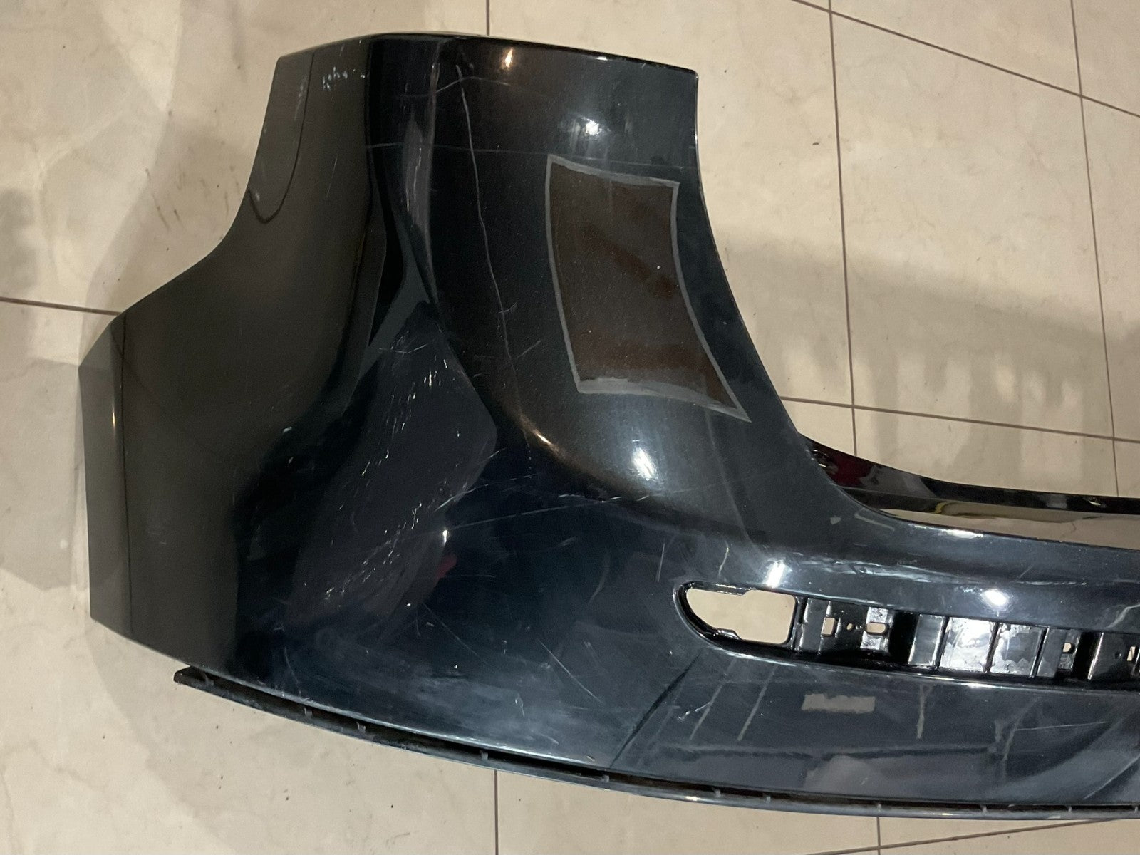 Rear Bumper Cover Black 2011-2015 Lincoln MKX ba13-17f001 agw OEM