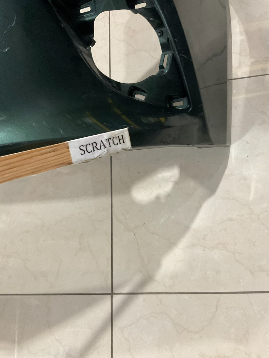 Front Bumper Cover Green 2014-2016 Toyota Corolla CE L LE LE ECO Models CAPA