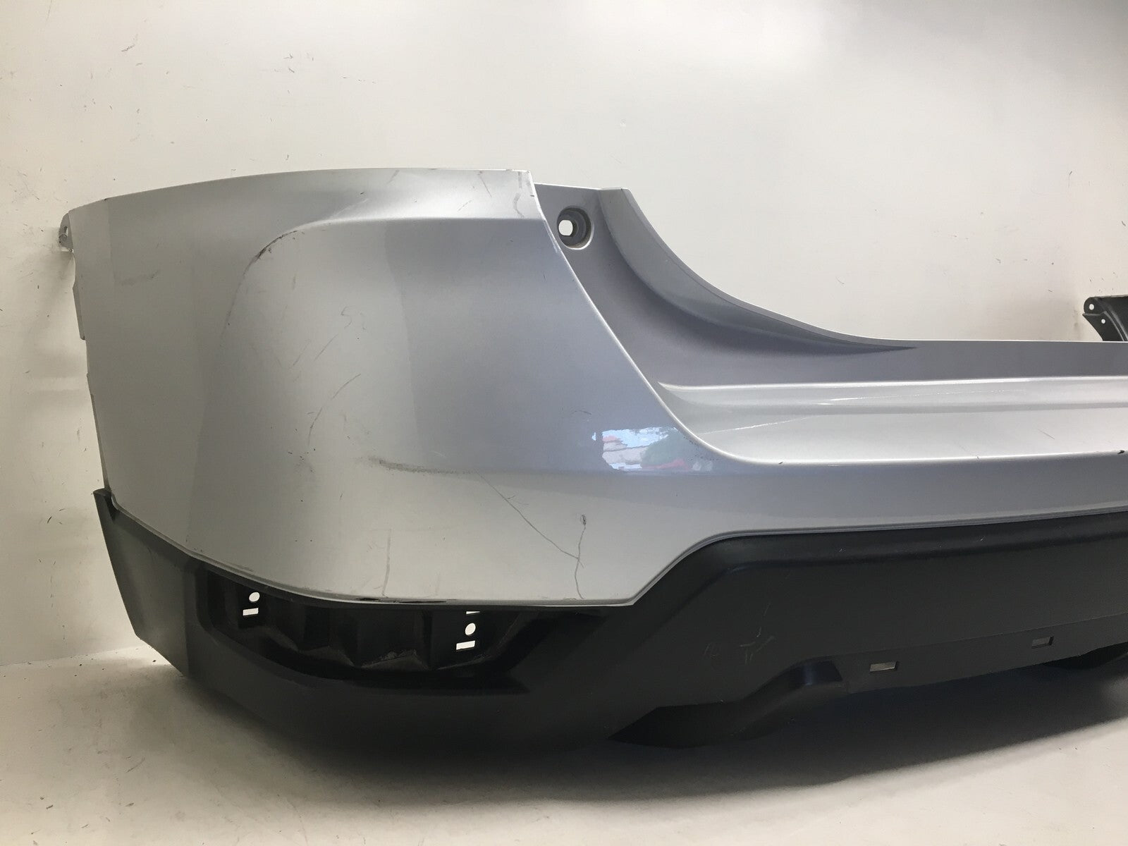 Rear Bumper Cover Nissan Rogue S SL SV Hybrid w/Sens Holes 17-19 85022-5HK0H OEM