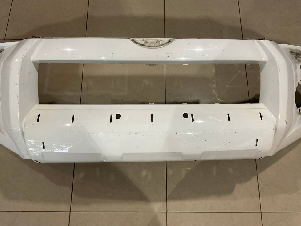 Front Bumper Cover White 14-18 Toyota 4Runner SR5/Trail 52119+35130 OEM