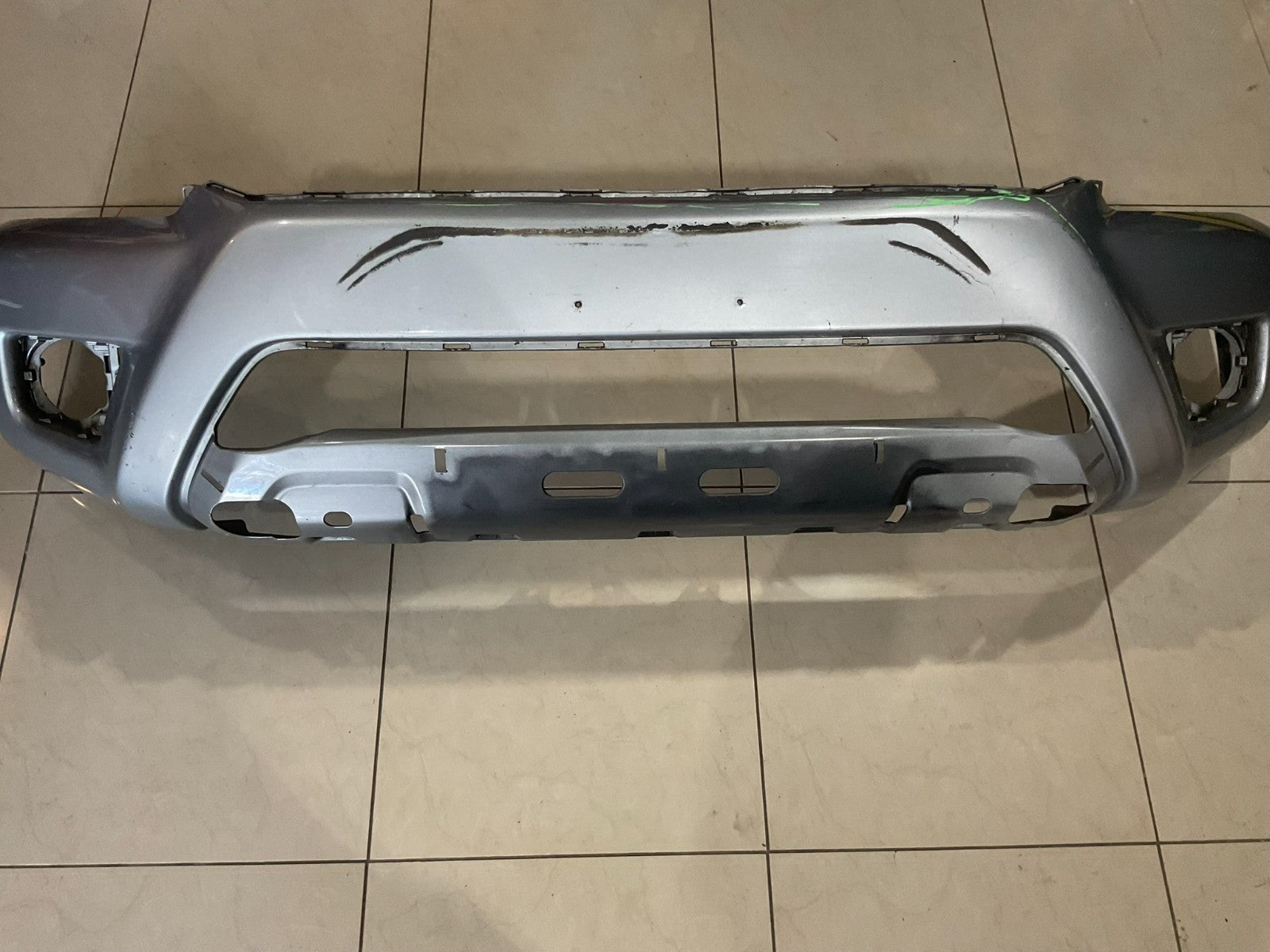 Front Bumper Cover Grey 2012-2015 Toyota Tacoma 52119+04170 OEM