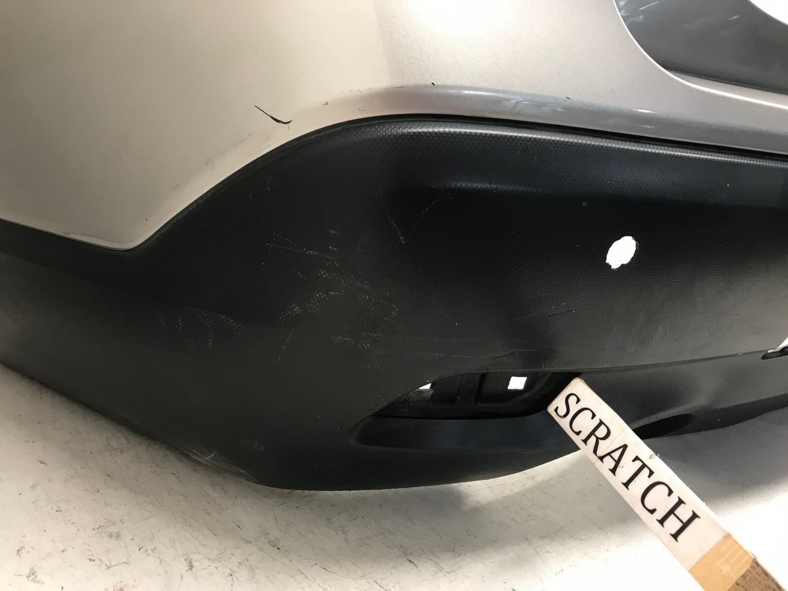Rear Bumper Cover Subaru Ascent w/Sensor Holes Silver 2019 57704XC01A OEM2