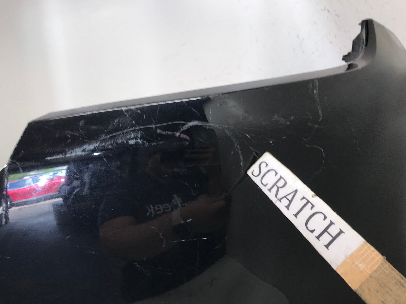 Rear Bumper Cover Black Porsche Panamera 2017-2020 w/Sensor Holes 971807421 OEM