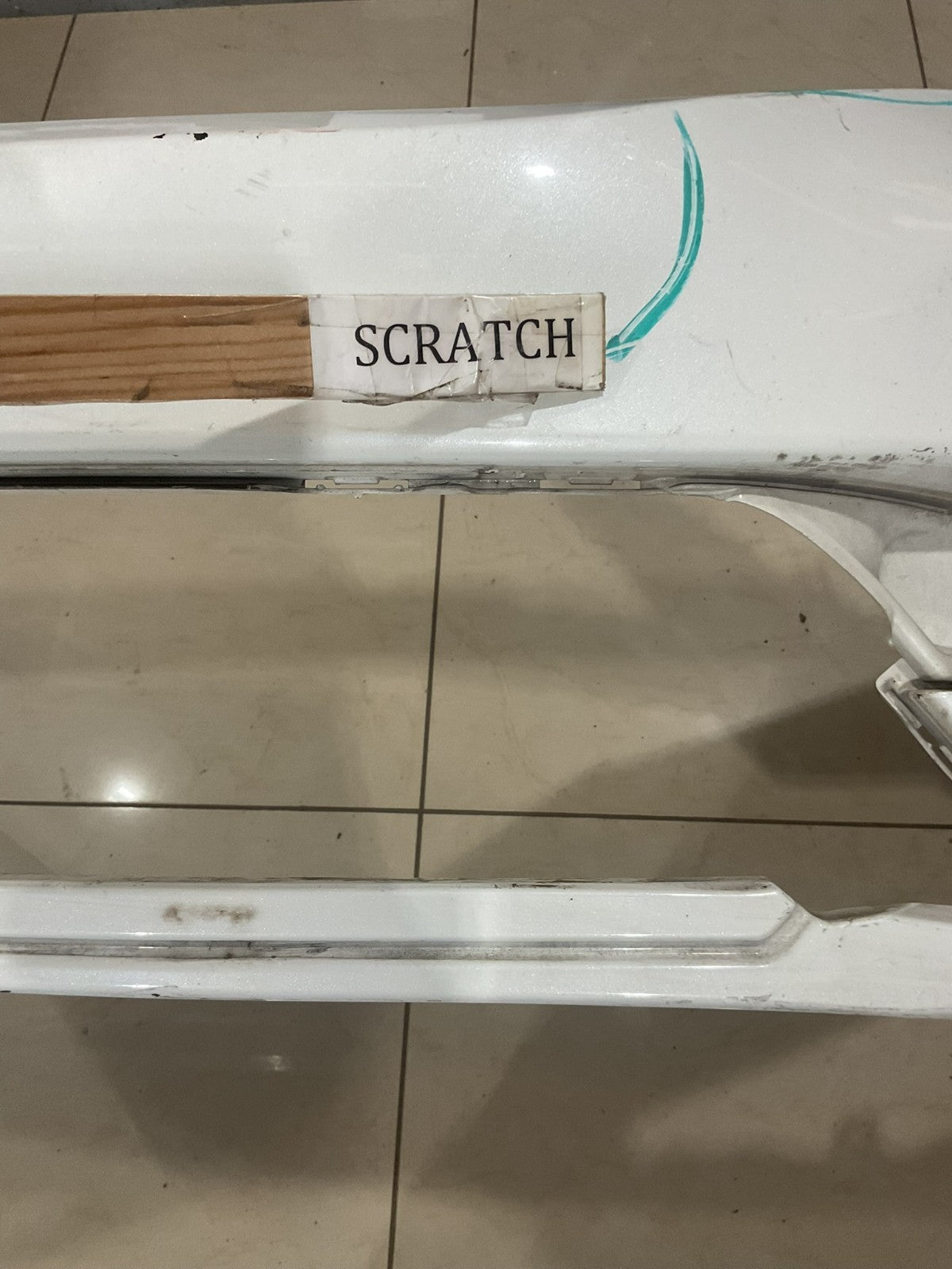 Front Bumper Cover White 2016 2017 Honda Accord 71101+tf2+a000 OEM