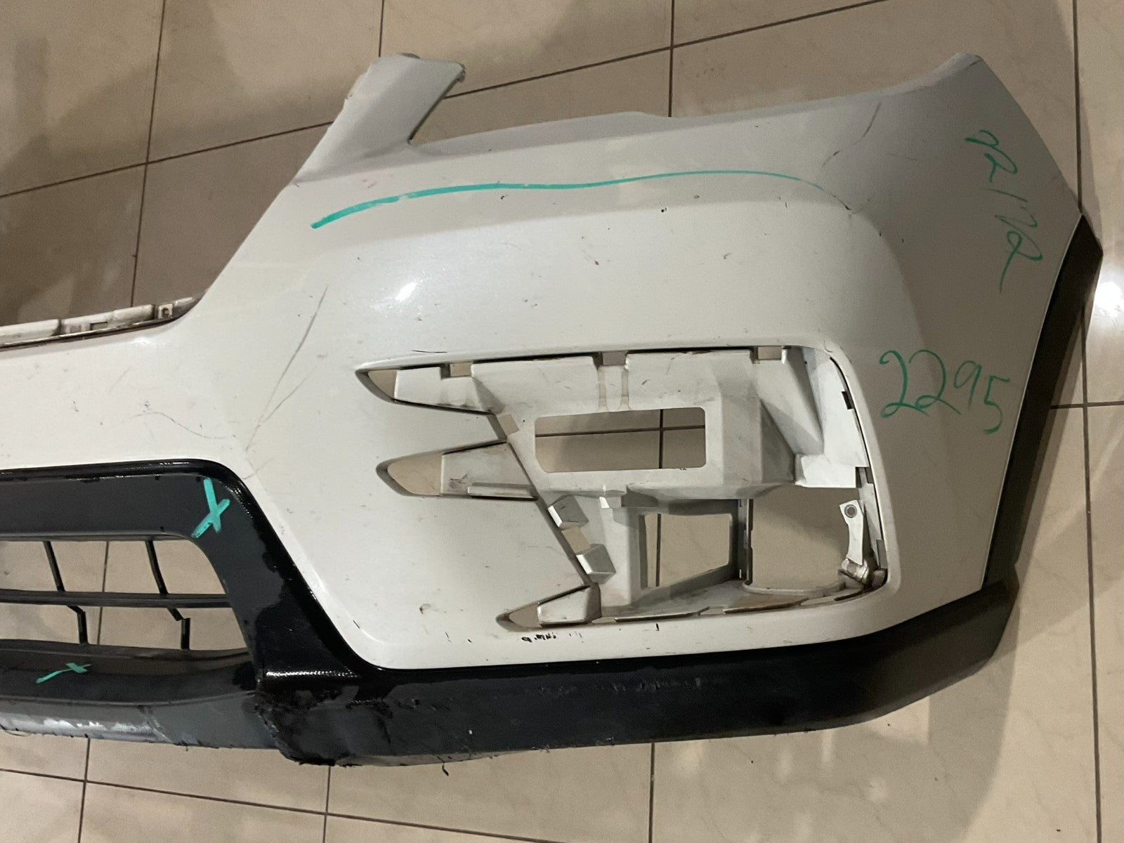 Front Bumper Cover White 2019 20 2021 Subaru Ascent 57704c00a OEM
