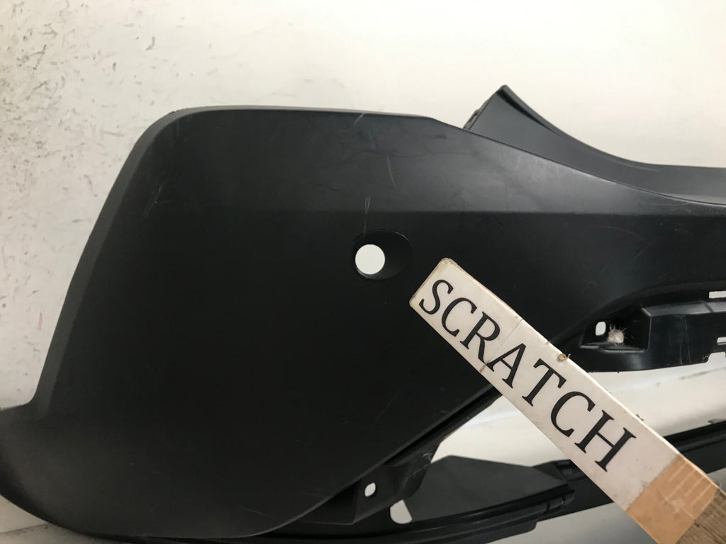 Rear Bumper Cover Black 2021-2022 Nissan Rogue Sport S/SV/SL w/Sensor Holes OEM