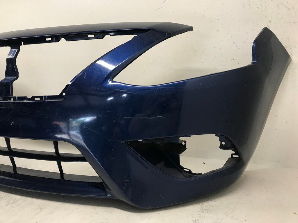 Front Bumper Cover Blue Nissan Versa 2015-2018 62022-9KM0H OEM
