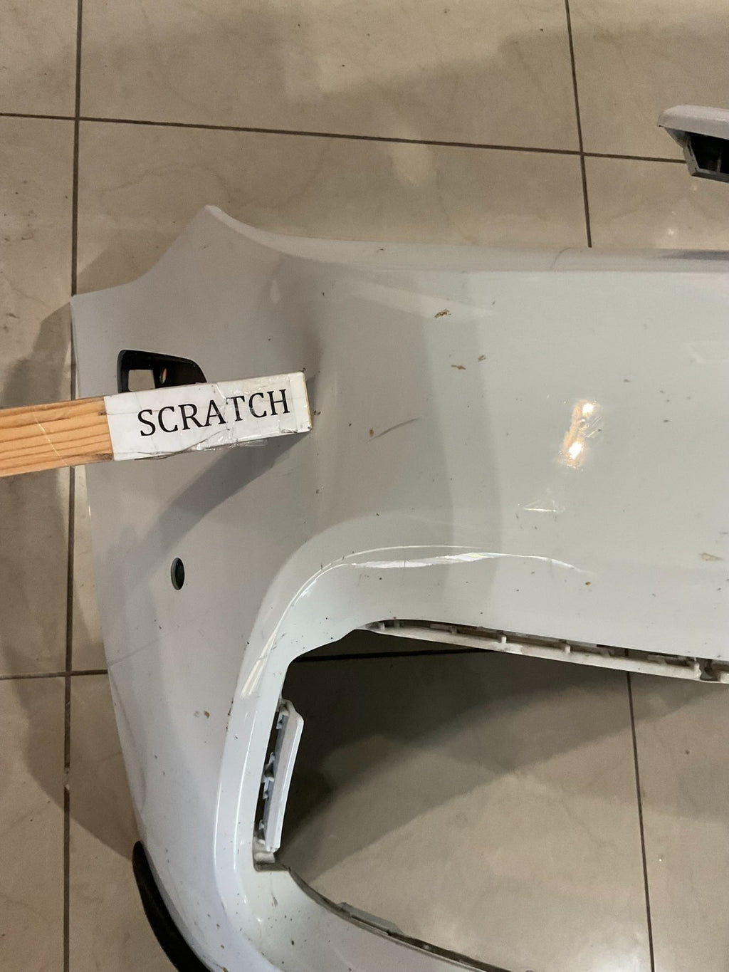 Front Bumper Cover White 2017-2019 Porsche Panamera 971+807+541 OEM