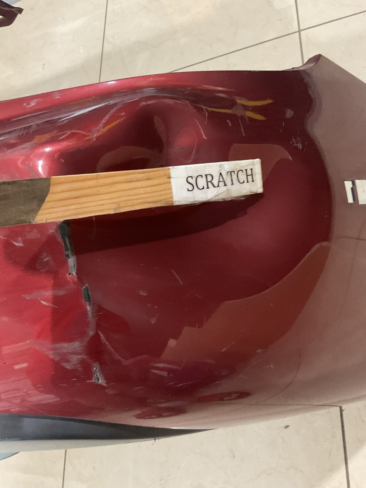 Rear Bumper Cover Red 2009 2010 11 12 13 14 2015 Mazda MX-5 Miata nf79+50221 OEM
