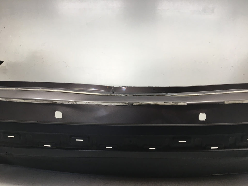 Rear Bumper LOCAL Nissan Pathfinder Platinum SV Hybrid w/o Sensr Holes 13-16 OEM