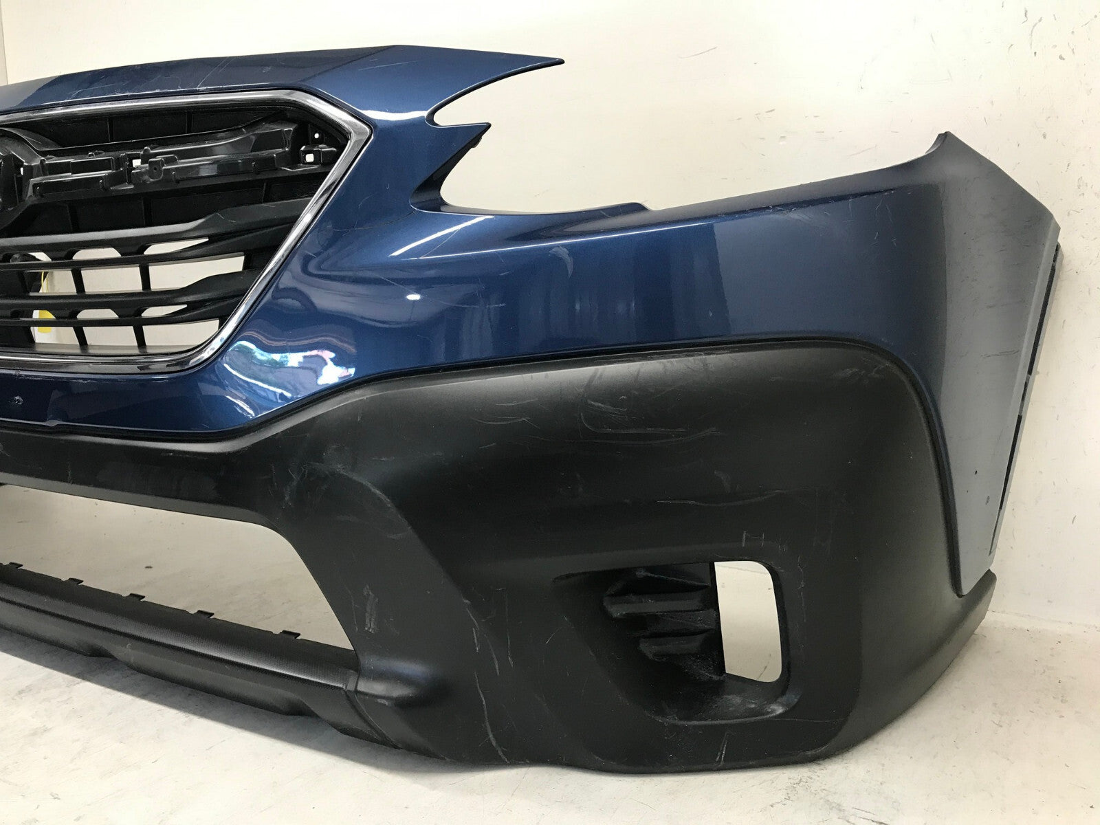 Front Bumper Cover Subaru Outback Blue 2020-2021 57704AN01A OEM7