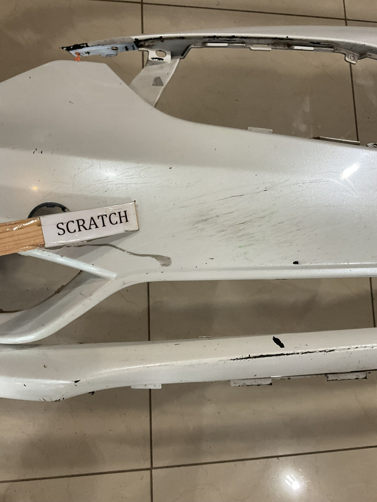 Front Bumper Cover White 2014-2016 Kia Forte EX LX SX CAPA