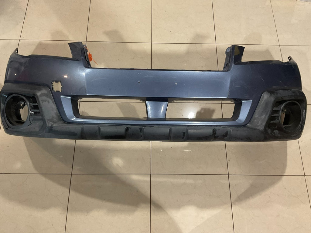 Front Bumper Cover Blue 2013-2014 Subaru Outback Wagon 57704aj12a OEM