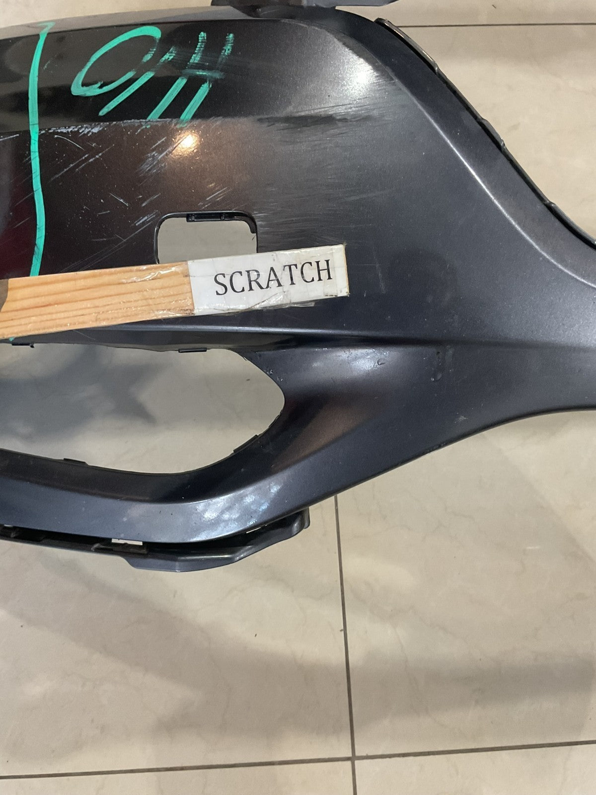 Front Bumper Cover Grey Honda HR V EX LX EX L 2016-2018 71101+t7w+a000 OEM