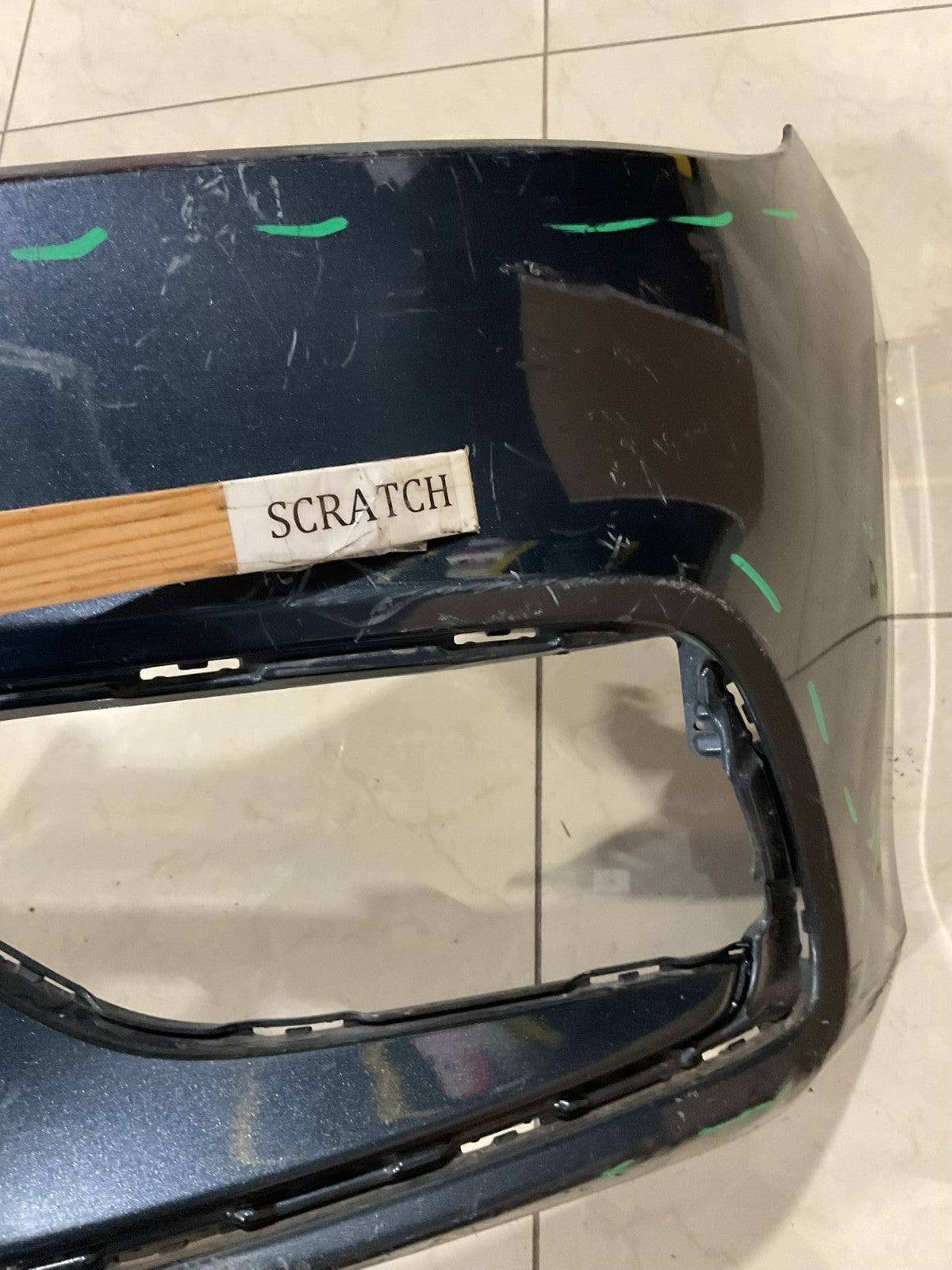 Front Bumper Cover Blue 2019-2020 Honda Insight 71101 txm a000 OEM