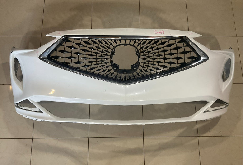 Front Bumper LOCAL White 2021-2023 Acura MDX 71101+tya+a000 OEM