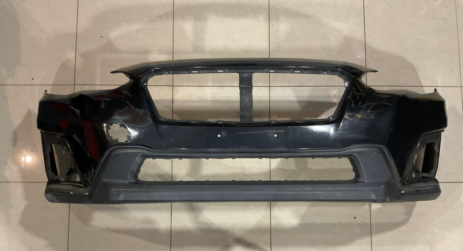Front Bumper Cover Black 2018-2020 Subaru Crosstrek 57704LFLOH OEM