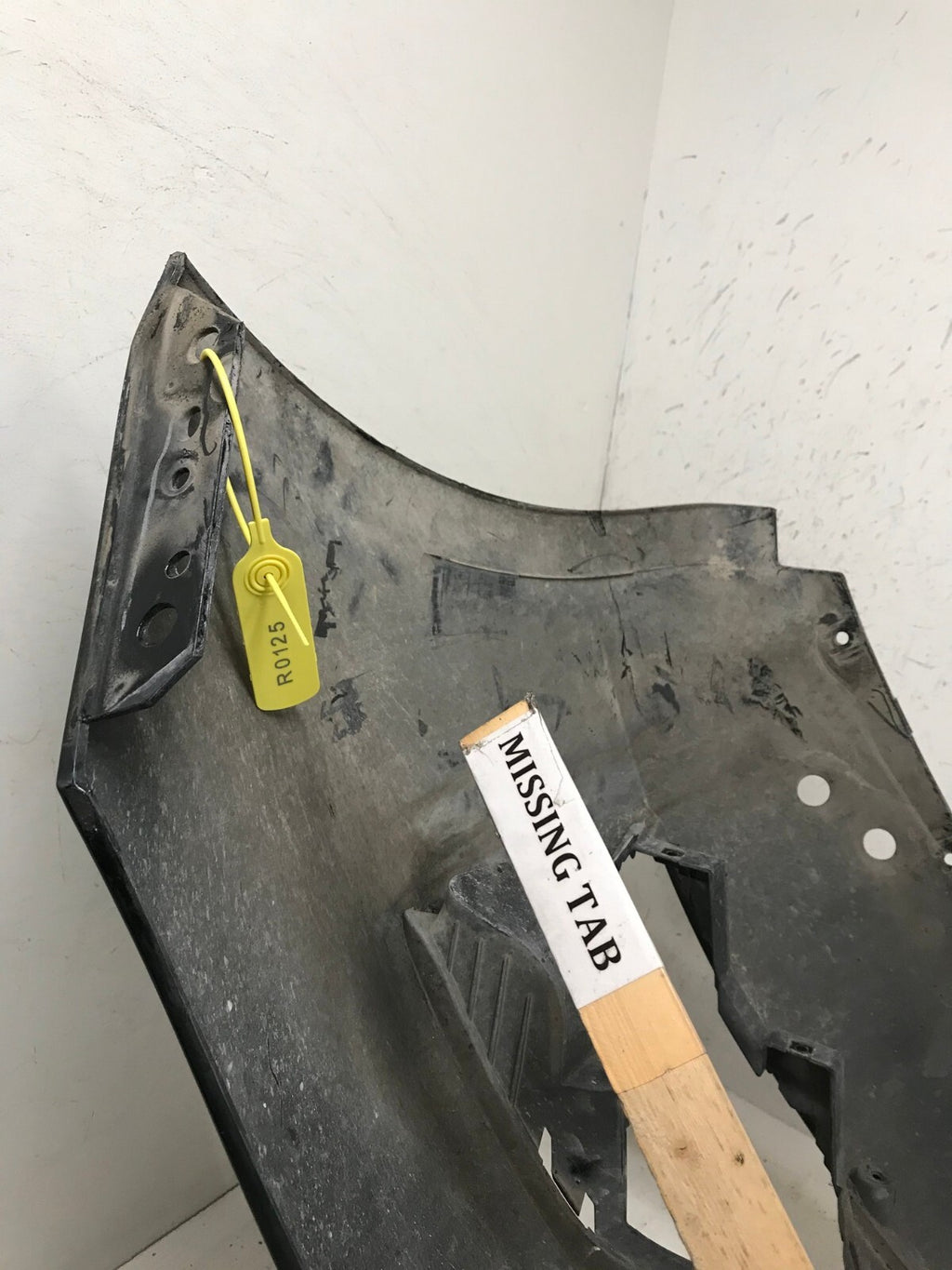 Front Bumper Cover Black 2019 2020 Ford Fusion KS73-17757-A OEM