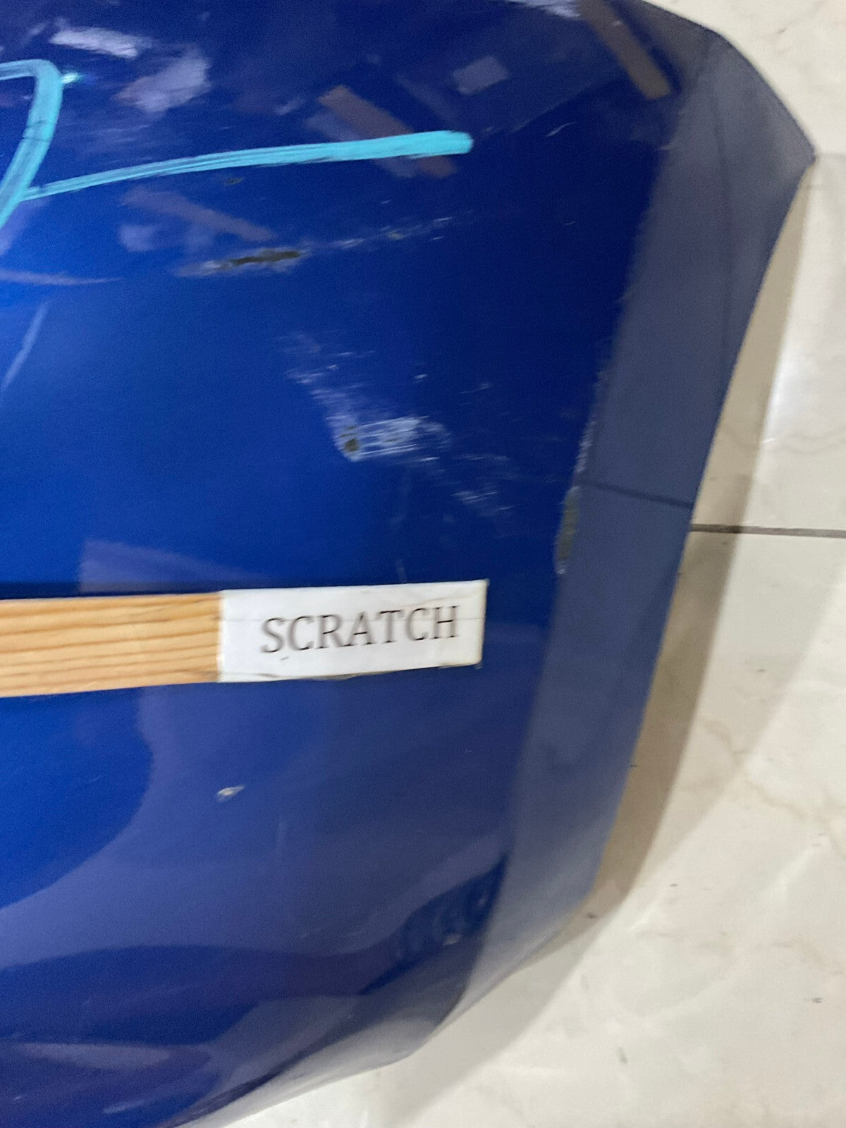Front Bumper Cover Blue Nissan Versa Note 2014 15 2016 62022-3VY0H OEM