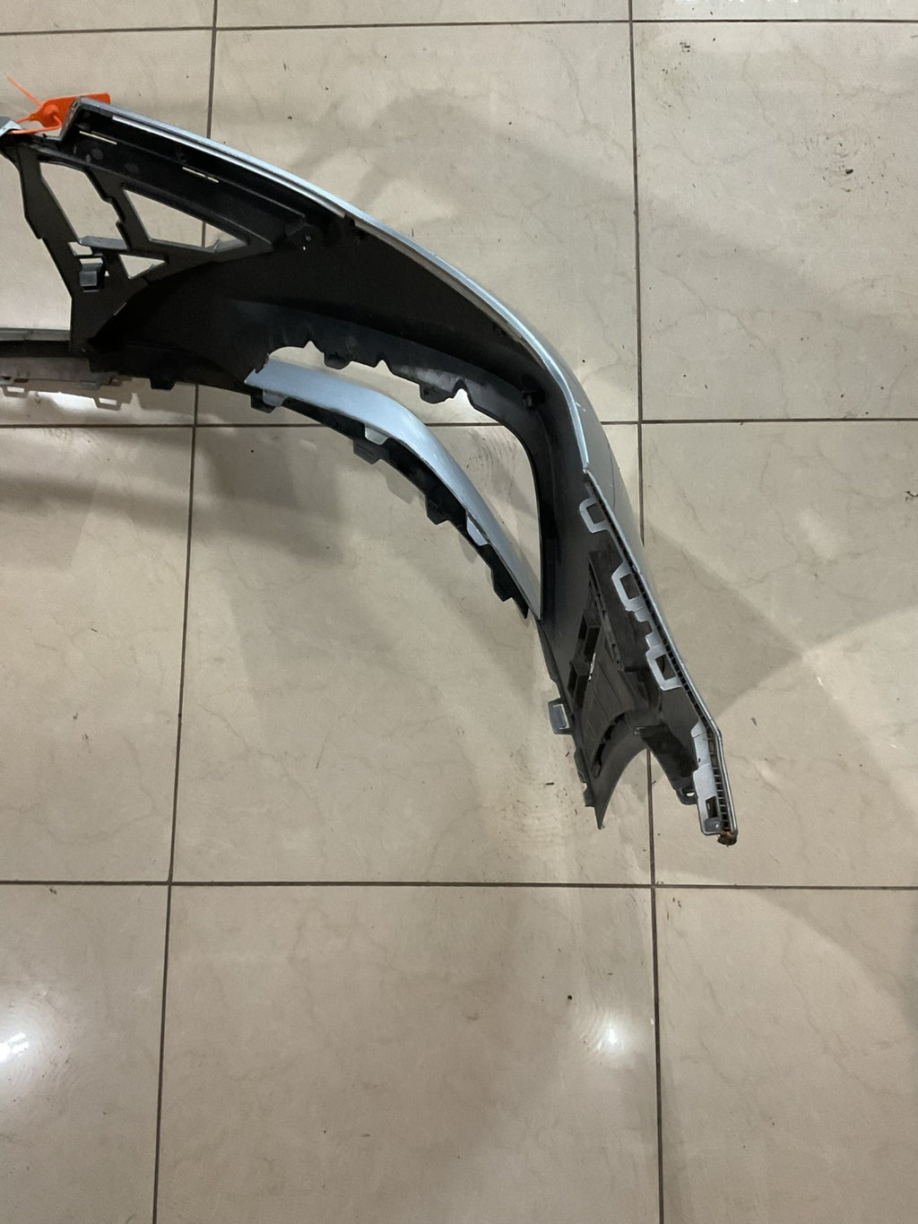 Front Bumper Cover Silver 2020 2021 2022 2023 Hyundai Sonata OEM