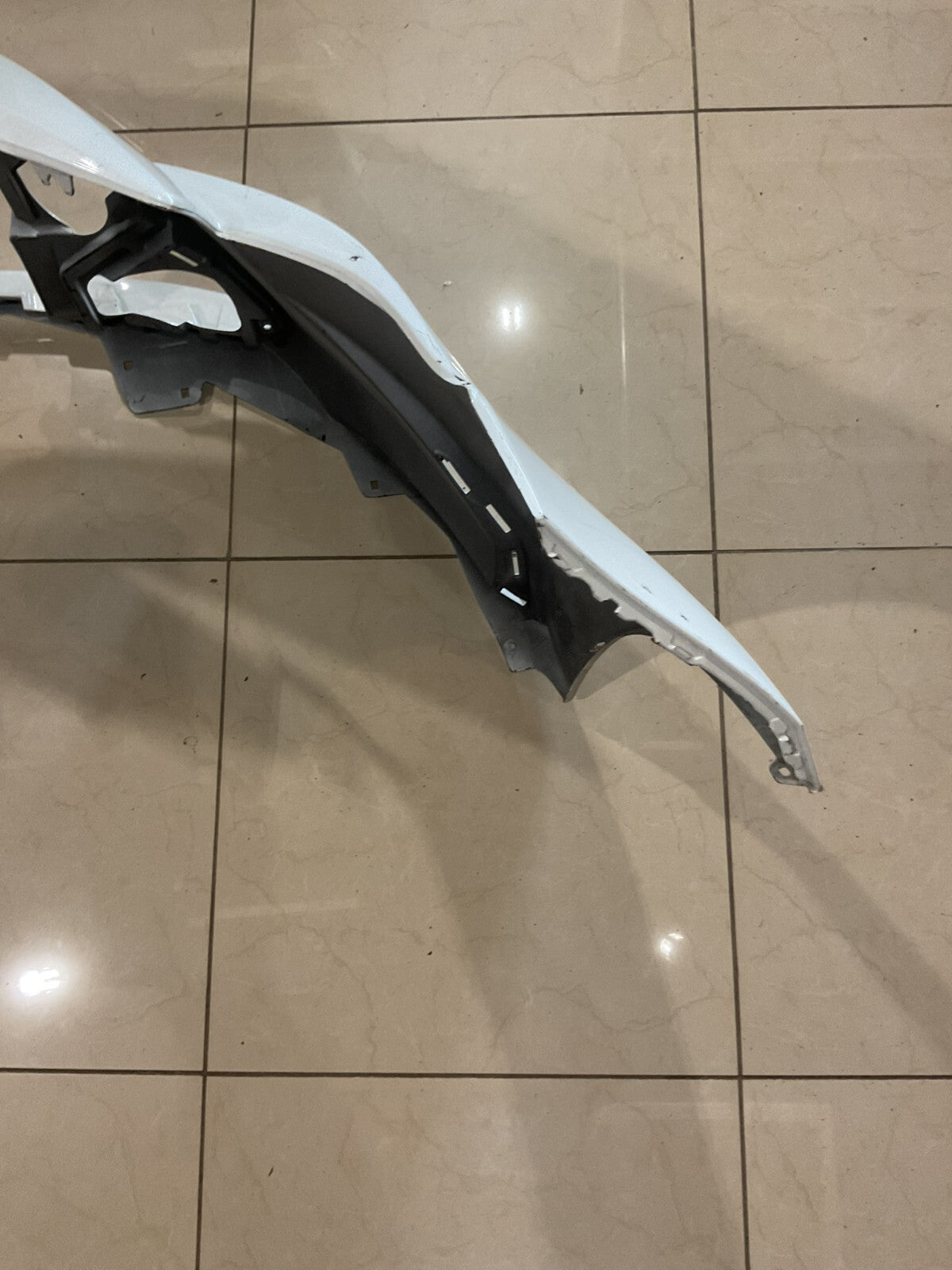 Front Bumper Cover White Toyota Corolla 2020 2021 2022 CAPA