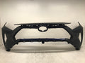 Front Bumper Cover 8X8 2019-2021 Toyota RAV4 LE/XLE/Premium w/Sensor Holes OEM