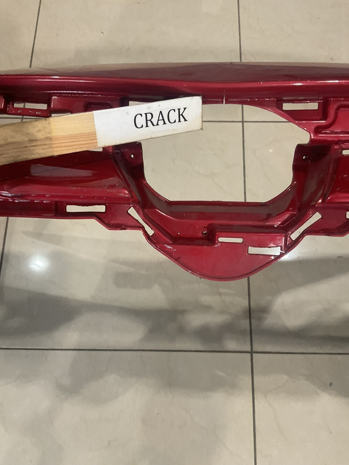 Front Bumper Cover Red 2020 2021 2022 Toyota Corolla L LE XLE CAPA