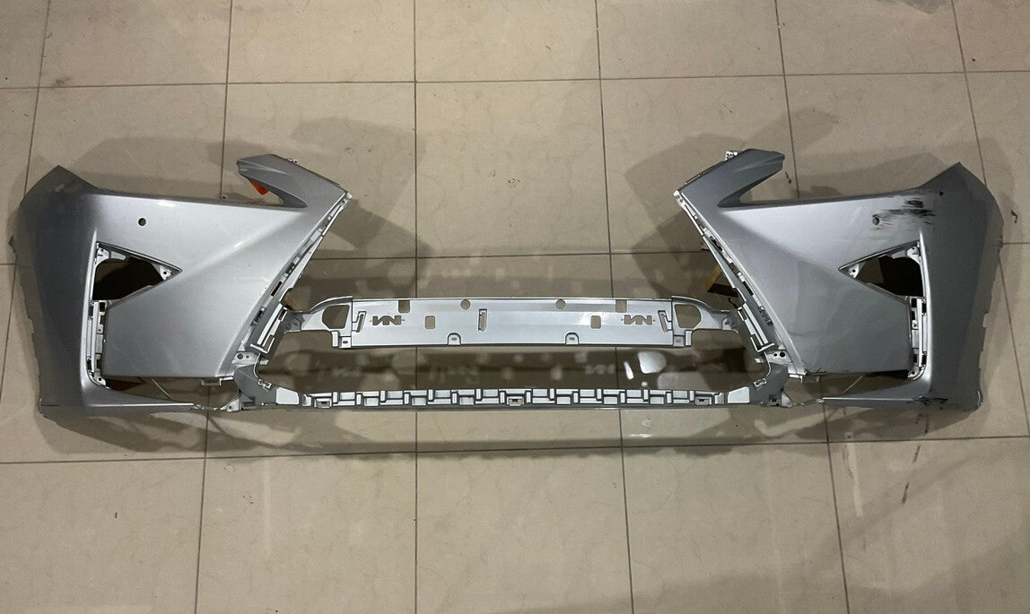 Front Bumper Cover Silver 2016-2018 Lexus RX350 RX450H Base 52119-0E270 OEM