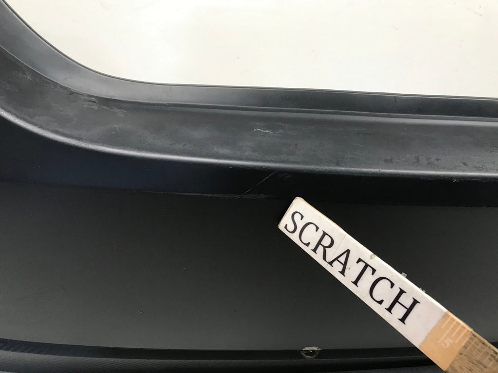 Rear Bumper Cover Toyota Corolla L/LE/S/S Plus/ECO Plus/LE ECO Black 14-18 CAPA