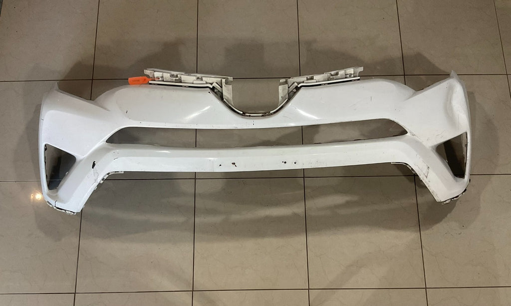 Front Bumper Cover White Toyota RAV4 2016-2018 52119+0r150 OEM