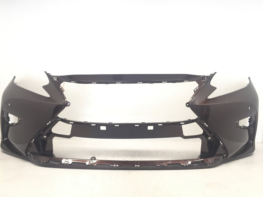 Front Bumper Cover Lexus ES350 ES300H Base w/Sensor Holes 4X2 2016 2017 OEM2
