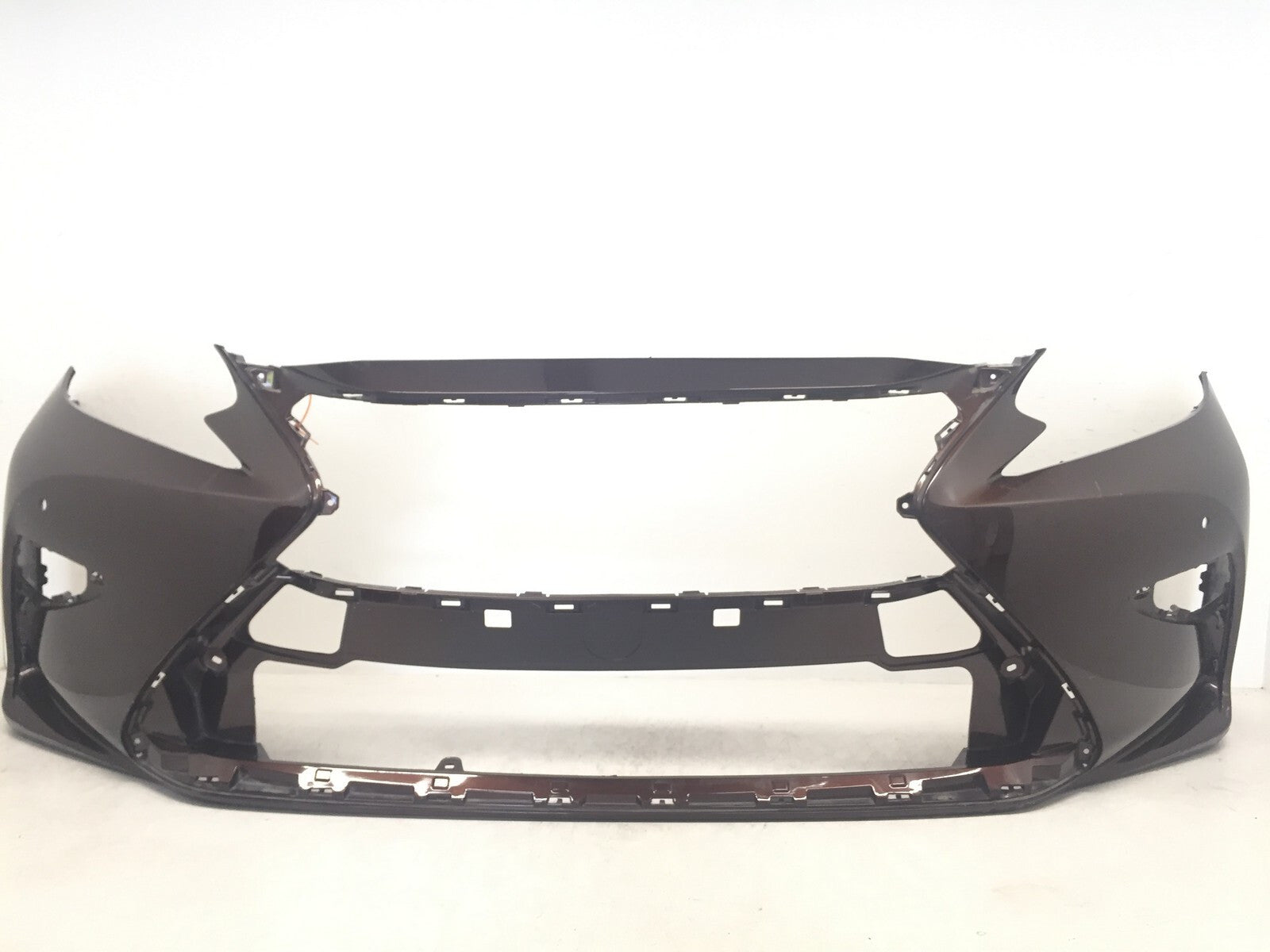 Front Bumper Cover Lexus ES350 ES300H Base w/Sensor Holes 4X2 2016 2017 OEM2