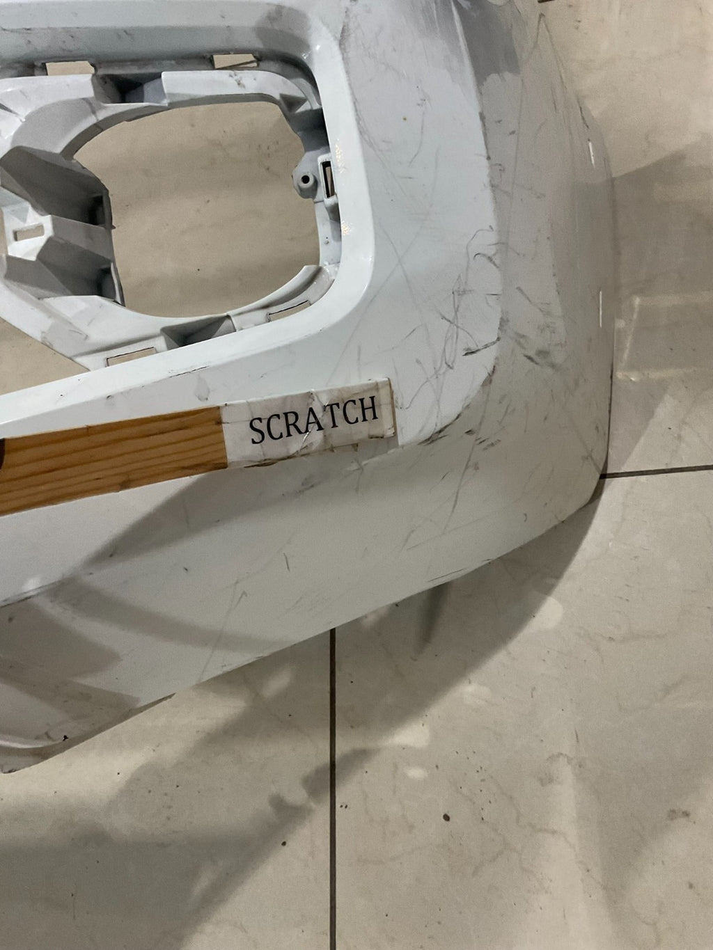 Front Bumper Cover White 2016-2021 2022 Toyota Tacoma 52119 04240 OEM