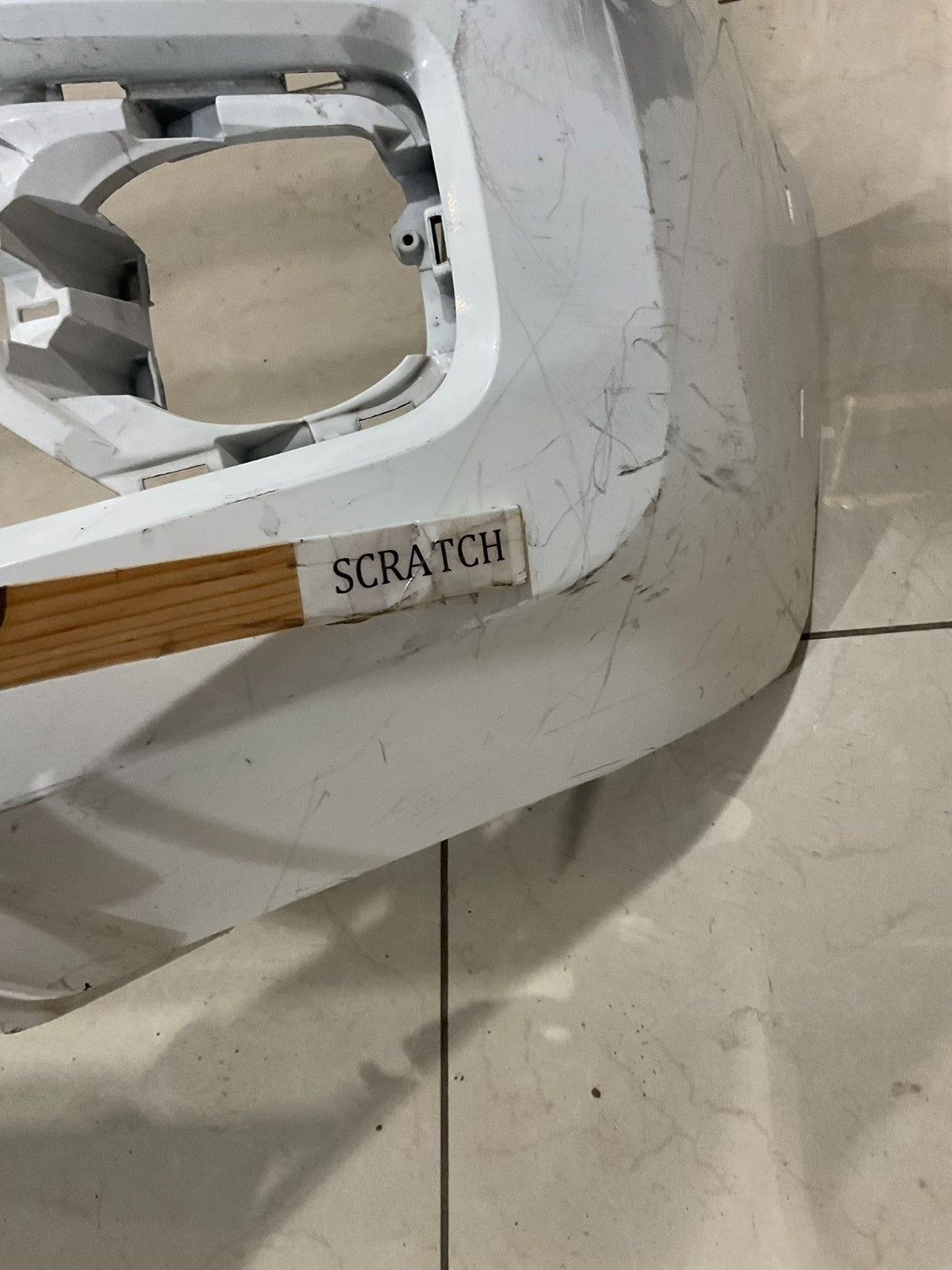 Front Bumper Cover White 2016-2021 2022 Toyota Tacoma 52119 04240 OEM