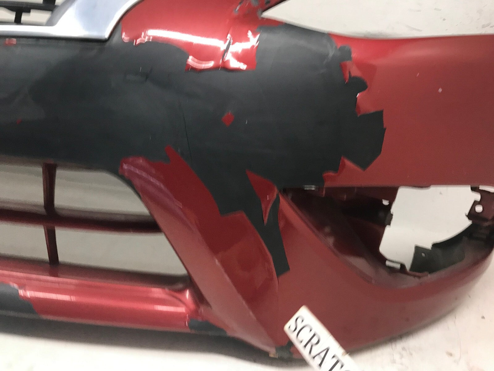 Front Bumper Cover Red Nissan Versa 2015-2018 62022-9KM0H OEM