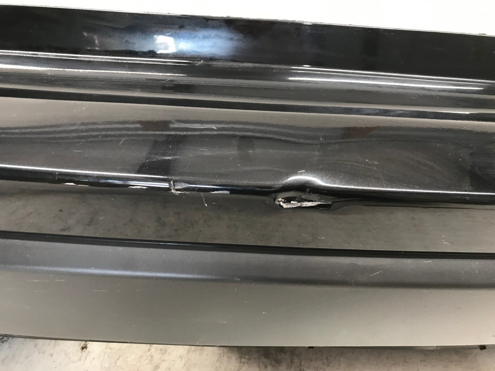 Rear Bumper Cover Nissan Rogue S SL SV SV Hybrid SL Hybrid Gray 2017-2019 OEM3