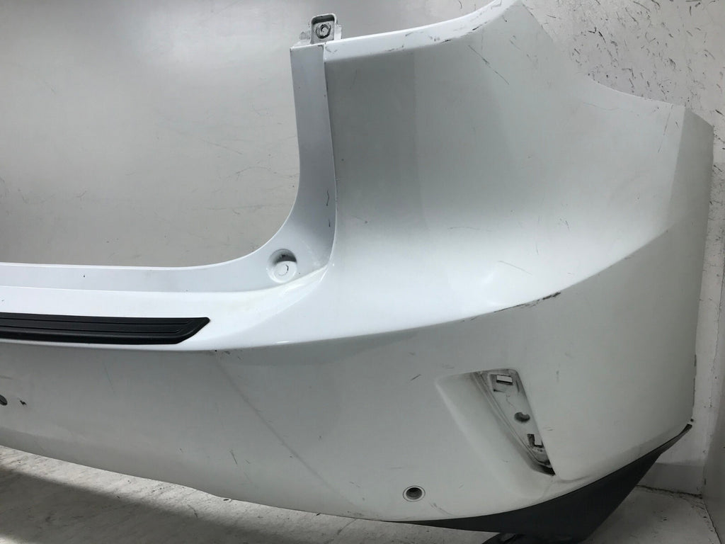 Rear Bumper Cover White 2016-2019 Lexus RX350/RX450H Base w/Sensor Holes OEM