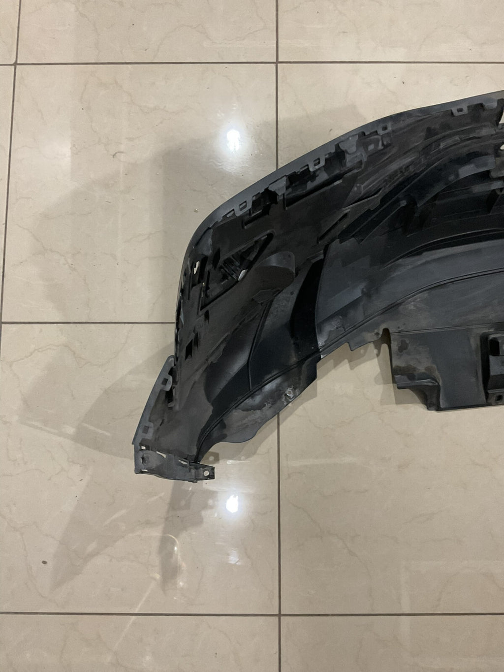 Front Lower Bumper Spoiler Valance Black 2022-2024 Volkswagen Tiguan OEM