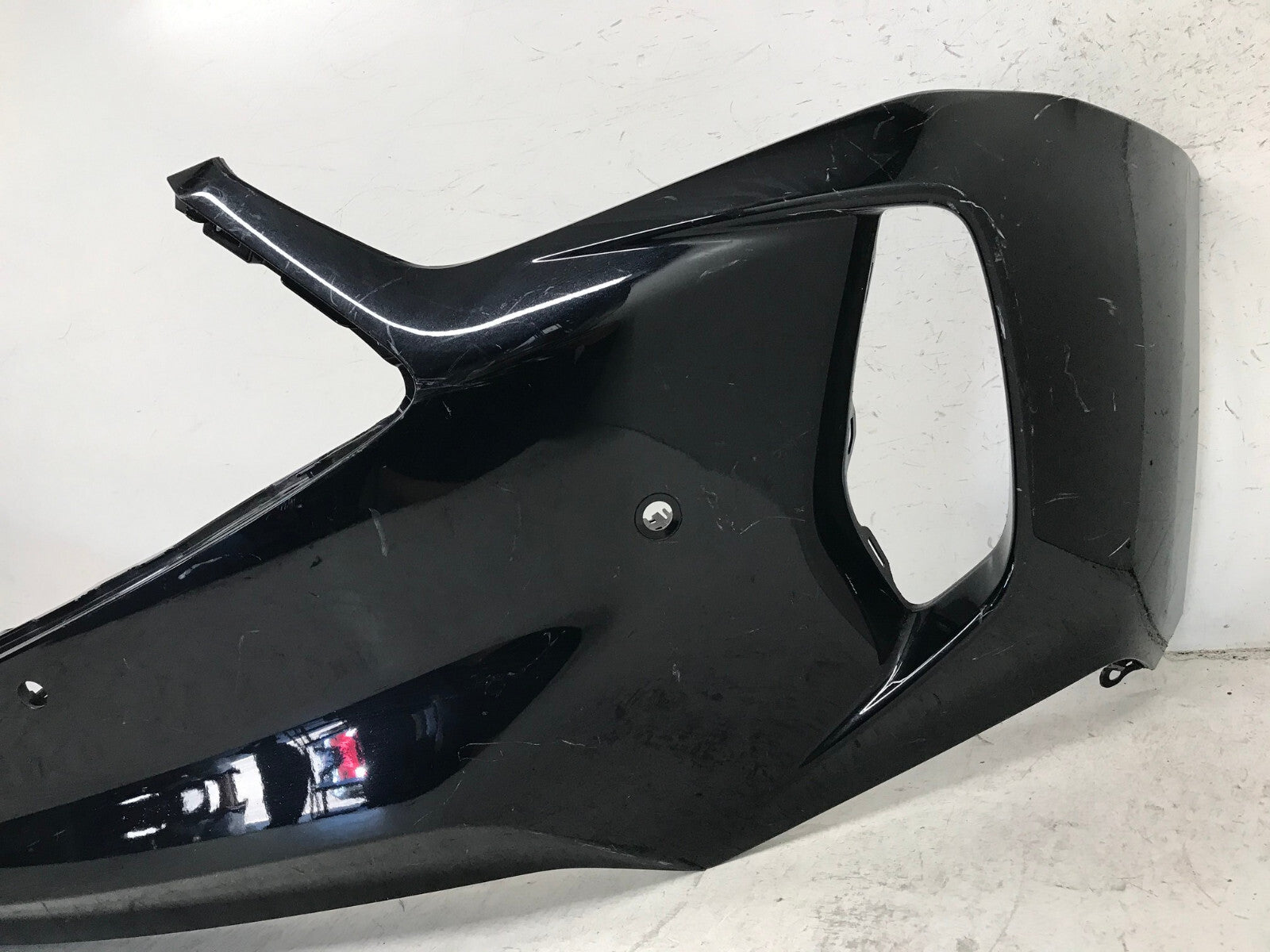 Front Bumper Cover Black 2022-2024 Acura RDX w/Sensor Holes 71101-TJB-A000 OEM