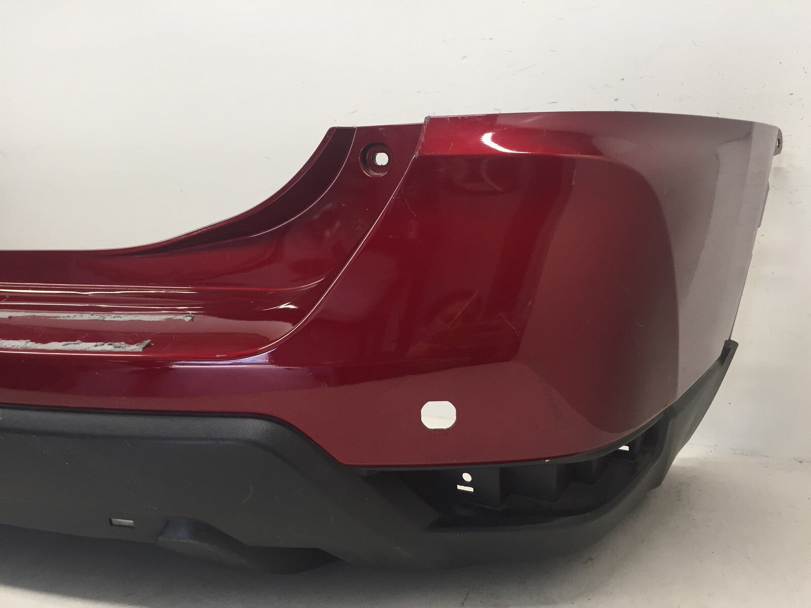 Rear Bumper Cover Nissan Rogue S SL SV SV Hybrid SL Hy w/Sensor Holes 17 18 OEM