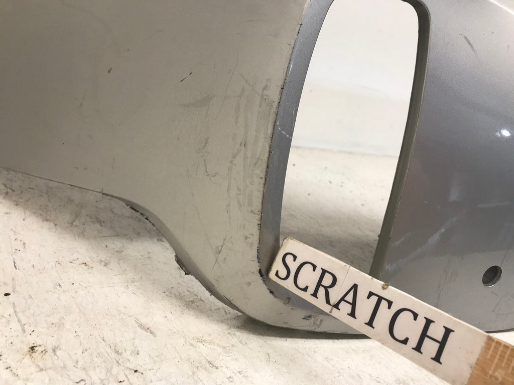 Rear Bumper Cover Silver 2014-2015 Kia Sorento EX/LX w/Sensor Holes CAPA