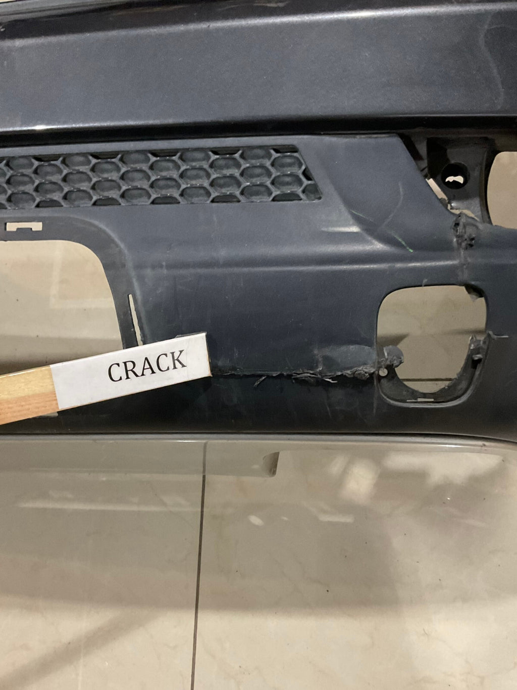 Rear Bumper Cover Gray Jeep Compass 2018 - 2020 5SY44TRMA OEM