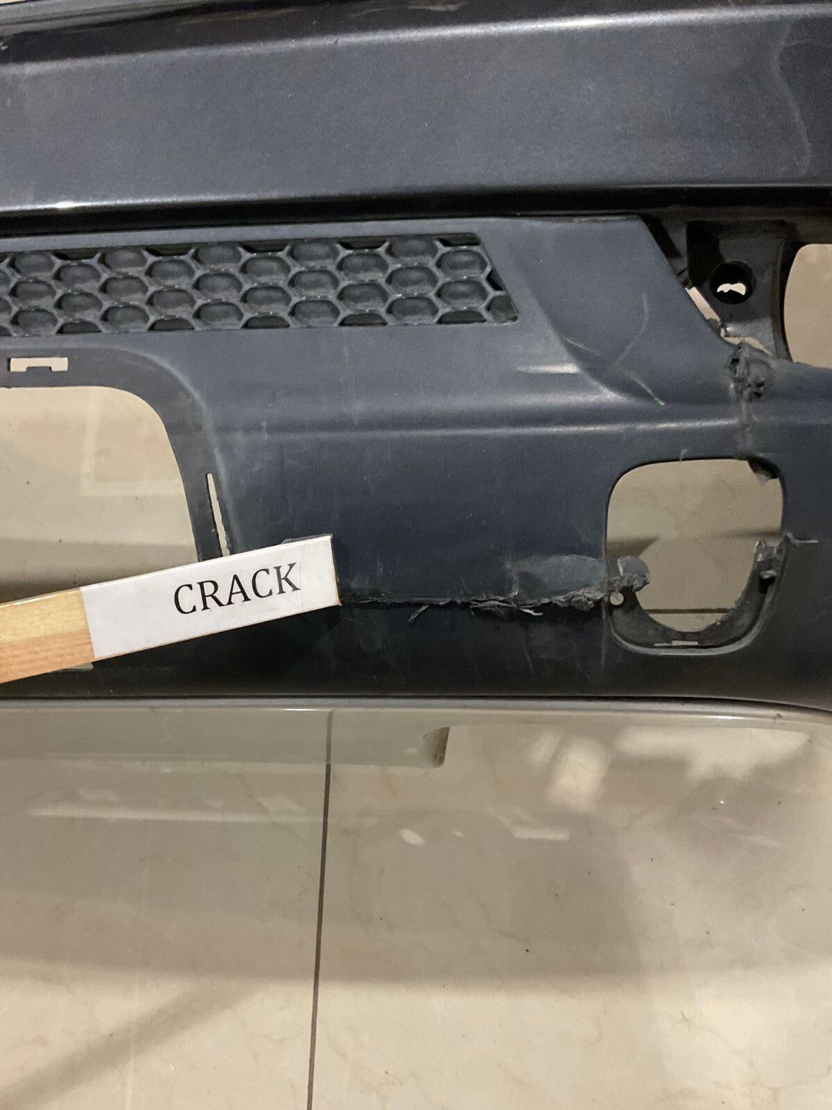 Rear Bumper Cover Gray Jeep Compass 2018 - 2020 5SY44TRMA OEM