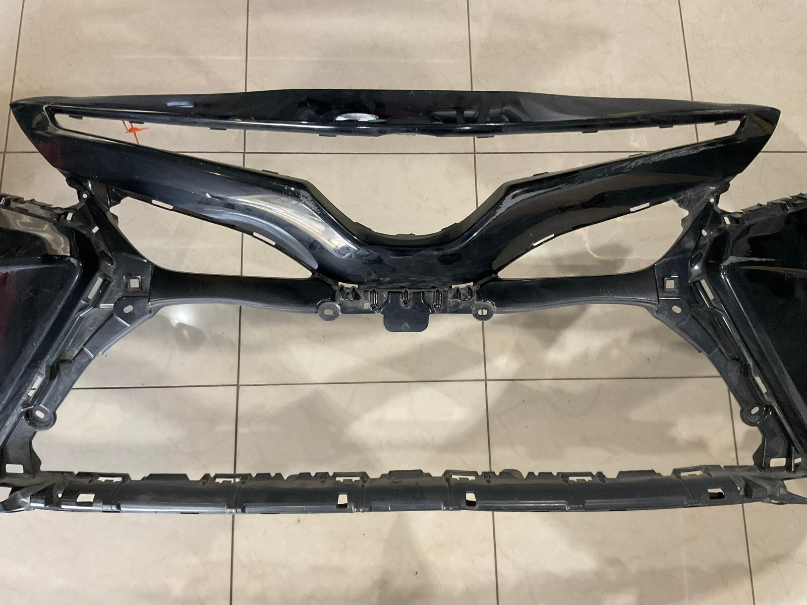 Front Bumper Cover Black 2021-2023 Toyota Camry SE/XSE/Hybrid SE 52119-06E20 OEM