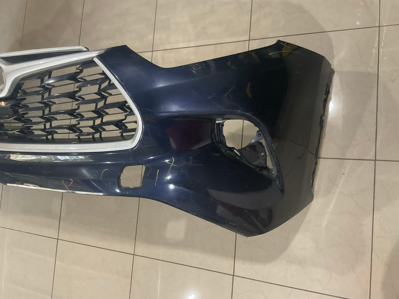 Front Bumper Cover Blue 2020 2023 Toyota Highlander 52119+0e410 OEM